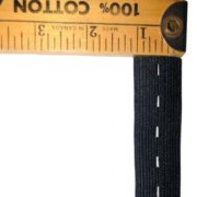 1" Button Hole Elastic (30m roll)